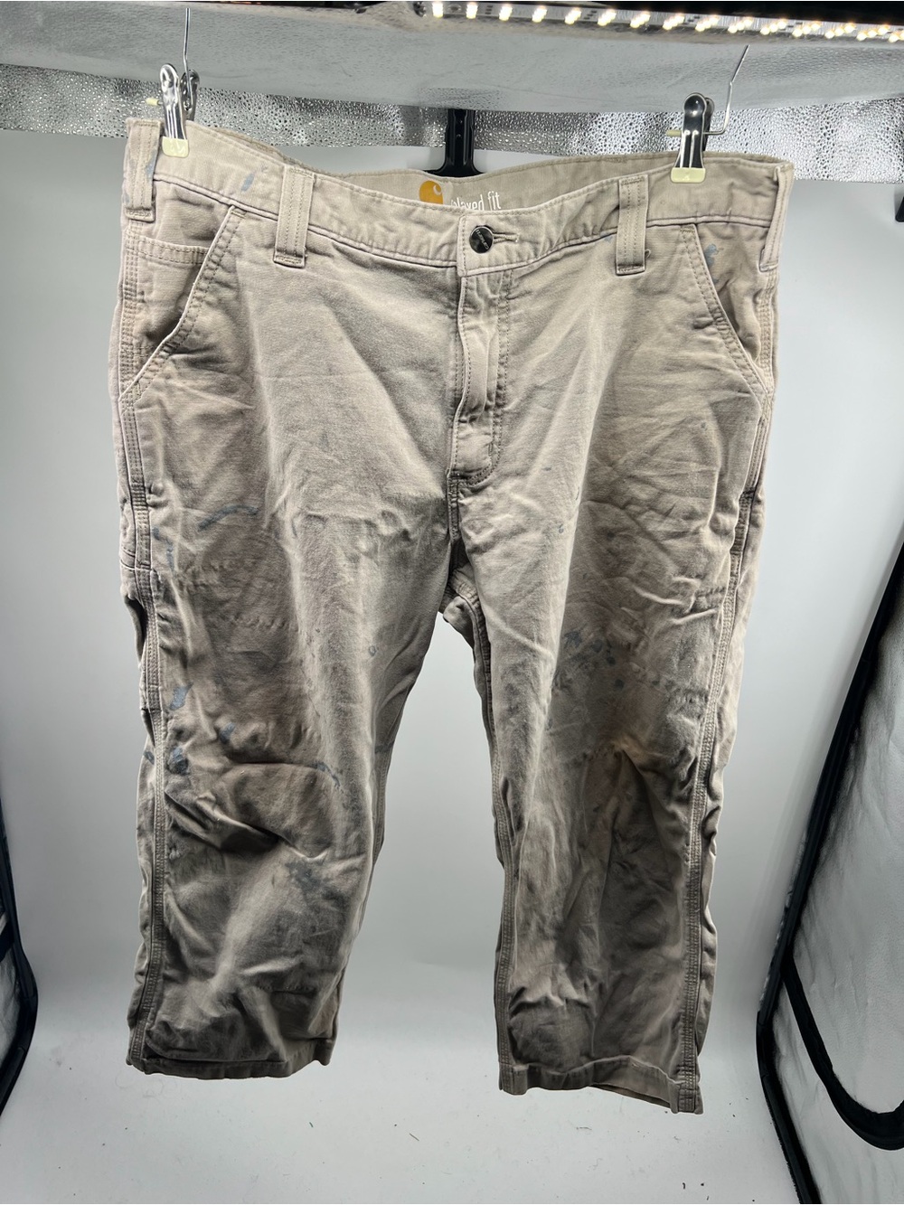 Carhartt Men’s Taupe Cargo Work Pants